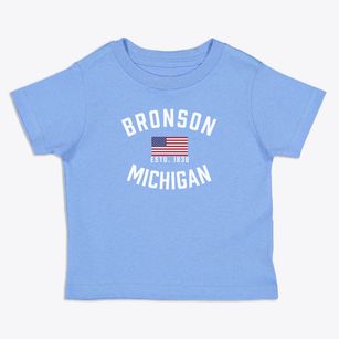 Bronson Michigan Patriot Toddler T-Shirt