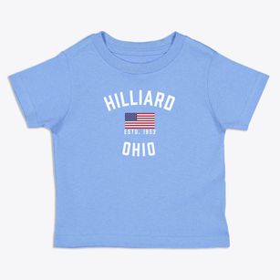 Hilliard Ohio Patriot Toddler T-Shirt