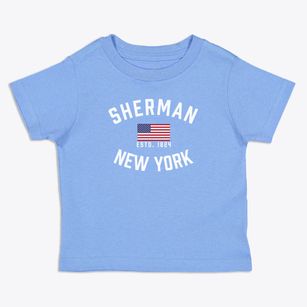 Sherman New York Patriot Toddler T-Shirt