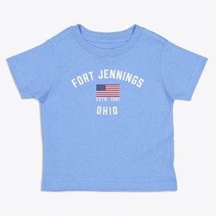 Fort Jennings Ohio Patriot Toddler T-Shirt