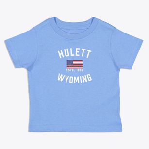 Hulett Wyoming Patriot Toddler T-Shirt