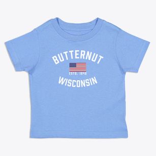 Butternut Wisconsin Patriot Toddler T-Shirt