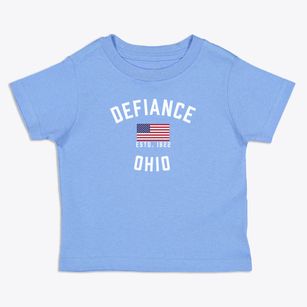 Defiance Ohio Patriot Toddler T-Shirt