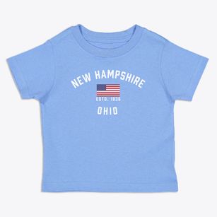 New Hampshire Ohio Patriot Toddler T-Shirt