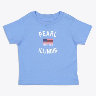 Pearl Illinois Patriot Toddler T-Shirt