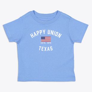 Happy Union Texas Patriot Toddler T-Shirt