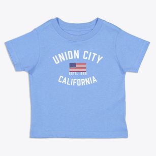Union City California Patriot Toddler T-Shirt