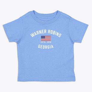 Warner Robins Georgia Patriot Toddler T-Shirt