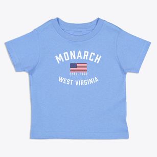 Monarch West Virginia Patriot Toddler T-Shirt