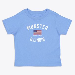 Munster Illinois Patriot Toddler T-Shirt