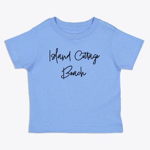Island Cottage Beach New York Freestyle Toddler T-Shirt