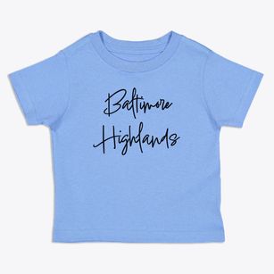Baltimore Highlands Maryland Freestyle Toddler T-Shirt