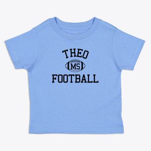 Theo Mississippi Football Toddler T-Shirt