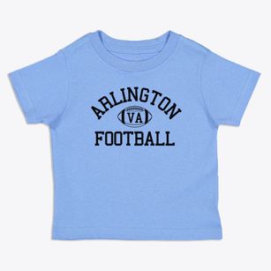 Arlington Virginia Football Toddler T-Shirt