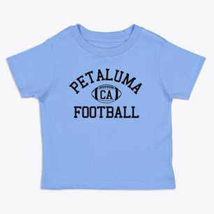 Petaluma California Football Toddler T-Shirt