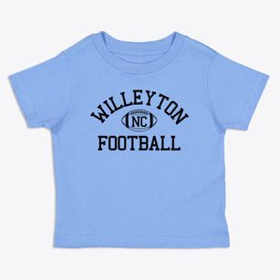 Willeyton North Carolina Football Toddler T-Shirt