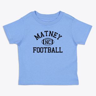 Matney North Carolina Football Toddler T-Shirt