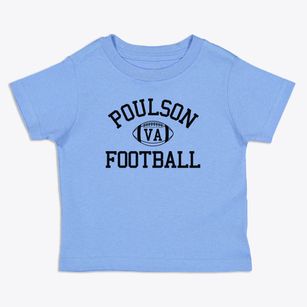 Poulson Virginia Football Toddler T-Shirt