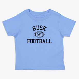 Rusk Michigan Football Toddler T-Shirt