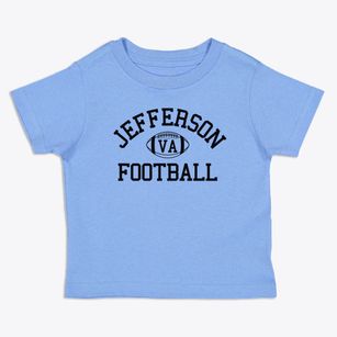 Jefferson Virginia Football Toddler T-Shirt