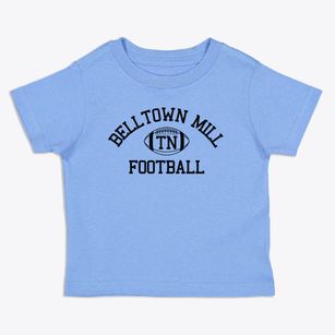 Belltown Mill Tennessee Football Toddler T-Shirt