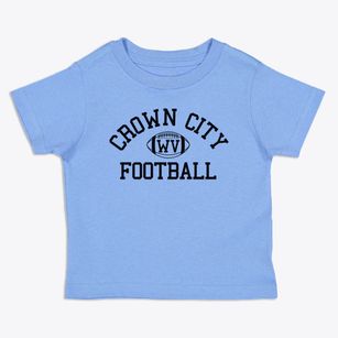 Crown City West Virginia Football Toddler T-Shirt