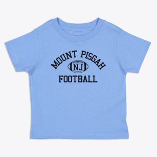 Mount Pisgah New Jersey Football Toddler T-Shirt