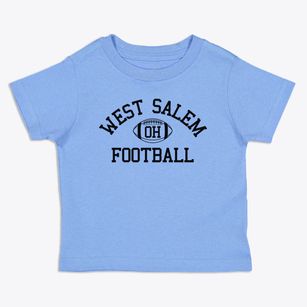 West Salem Ohio Football Toddler T-Shirt