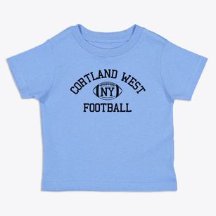 Cortland West New York Football Toddler T-Shirt