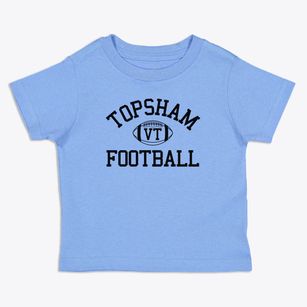 Topsham Vermont Football Toddler T-Shirt