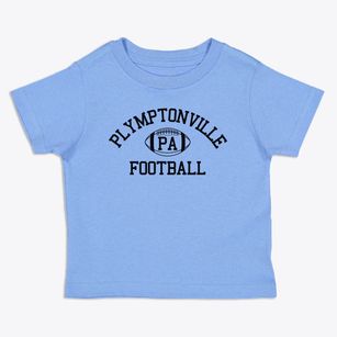 Plymptonville Pennsylvania Football Toddler T-Shirt