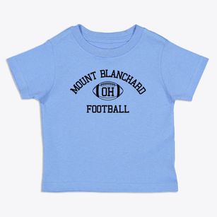 Mount Blanchard Ohio Football Toddler T-Shirt