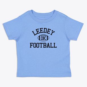 Leedey Oklahoma Football Toddler T-Shirt