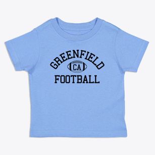 Greenfield California Football Toddler T-Shirt
