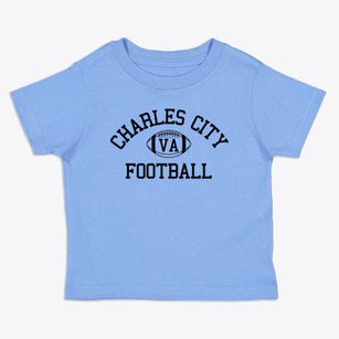 Charles City Virginia Football Toddler T-Shirt