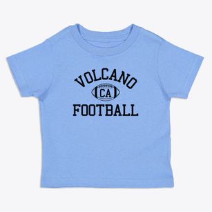 Volcano California Football Toddler T-Shirt