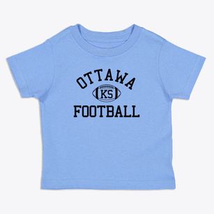 Ottawa Kansas Football Toddler T-Shirt