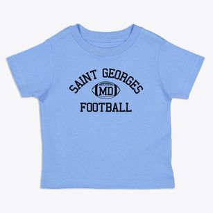 Saint Georges Maryland Football Toddler T-Shirt