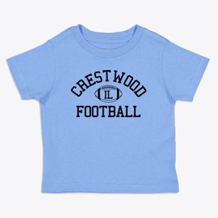Crestwood Illinois Football Toddler T-Shirt