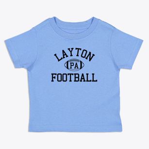 Layton Pennsylvania Football Toddler T-Shirt