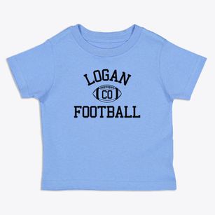 Logan Colorado Football Toddler T-Shirt