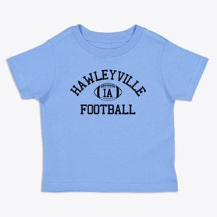 Hawleyville Iowa Football Toddler T-Shirt