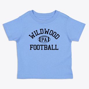 Wildwood Pennsylvania Football Toddler T-Shirt