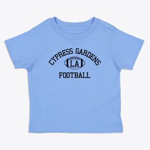 Cypress Gardens Louisiana Football Toddler T-Shirt