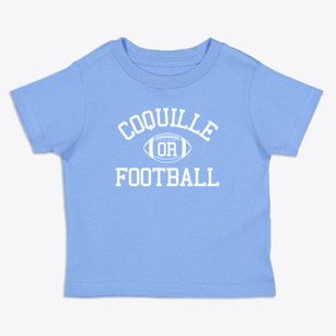 Coquille Oregon Football Toddler T-Shirt