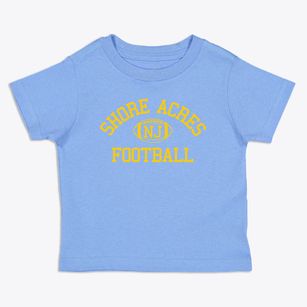 Shore Acres New Jersey Football Toddler T-Shirt