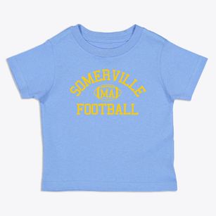 Somerville Massachusetts Football Toddler T-Shirt