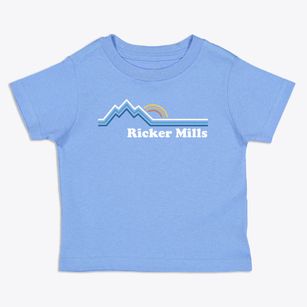 Ricker Mills Vermont Mountain View Toddler T-Shirt