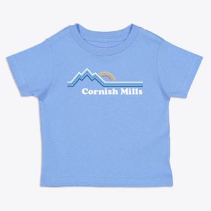 Cornish Mills New Hampshire Mountain View Toddler T-Shirt