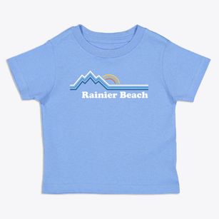 Rainier Beach Washington Mountain View Toddler T-Shirt
